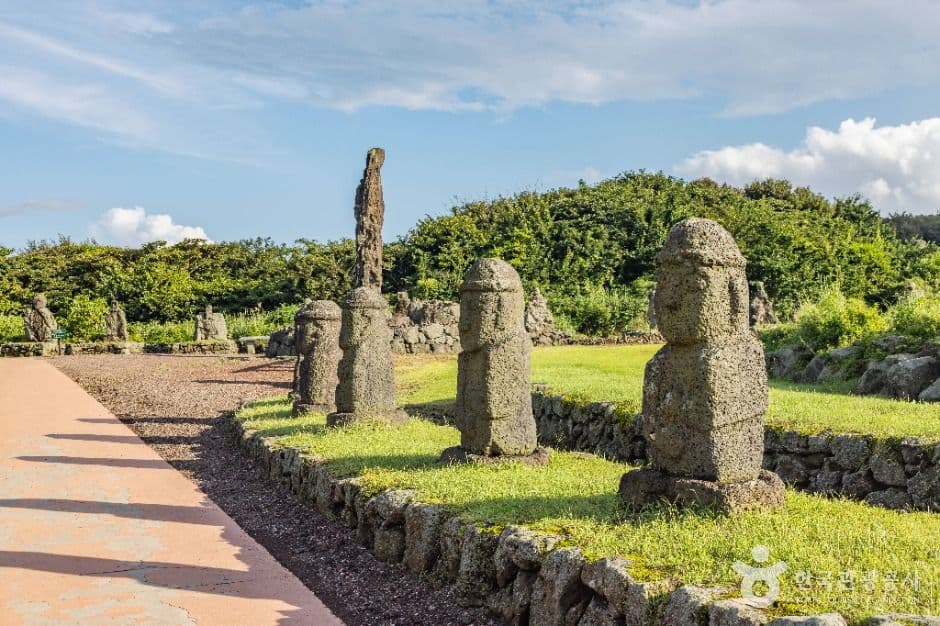 Stone Museum interior at Jeju Stone Park