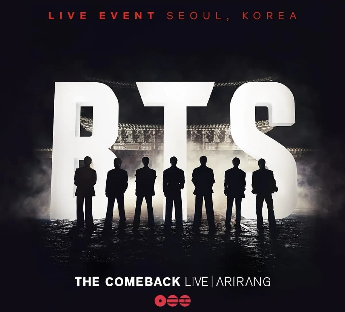 BTS THE COMEBACK LIVE ARIRANG poster