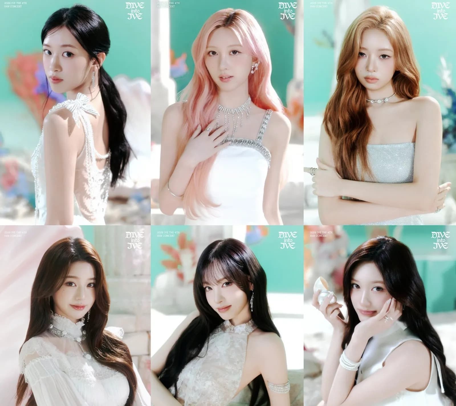 IVE THE 4TH FAN CONCERT DIVE INTO IVE poster