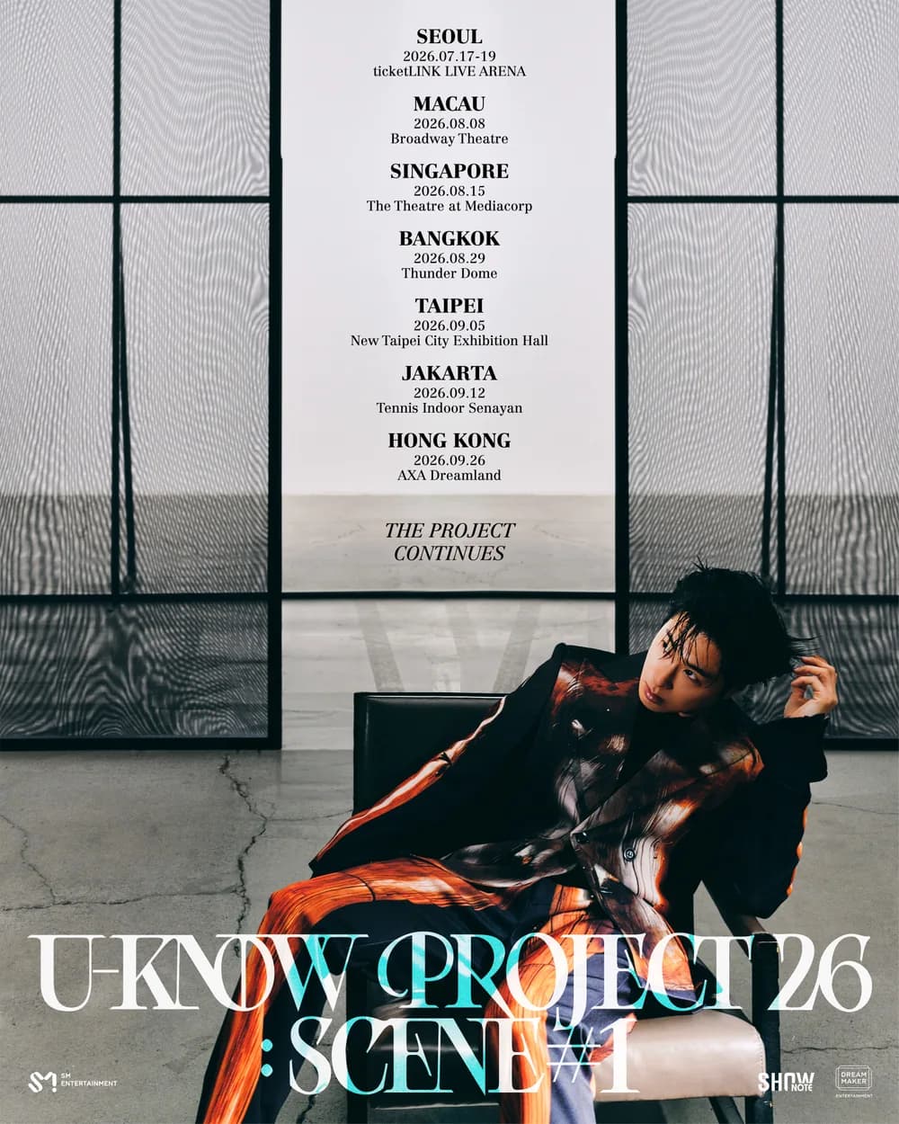 U-KNOW PROJECT 26 SCENE#1 in SEOUL poster