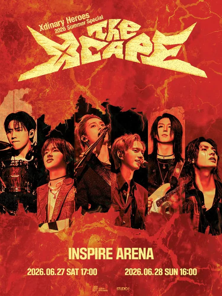 Xdinary Heroes 2026 Summer Special The Xcape poster