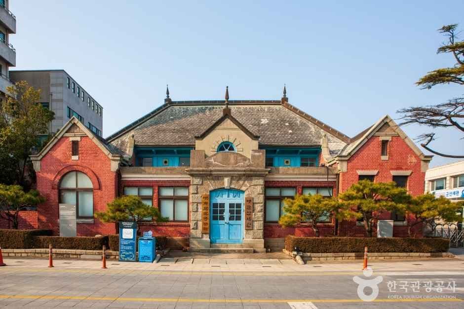 European-style red-brick facade of the former Gunsan Customs House