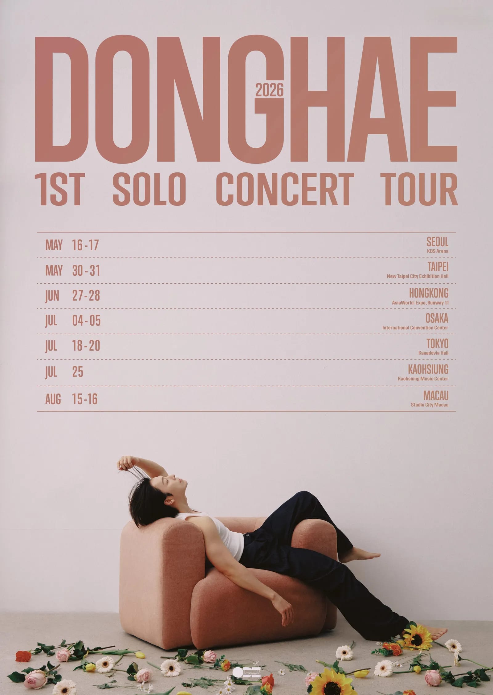 Donghae concert poster