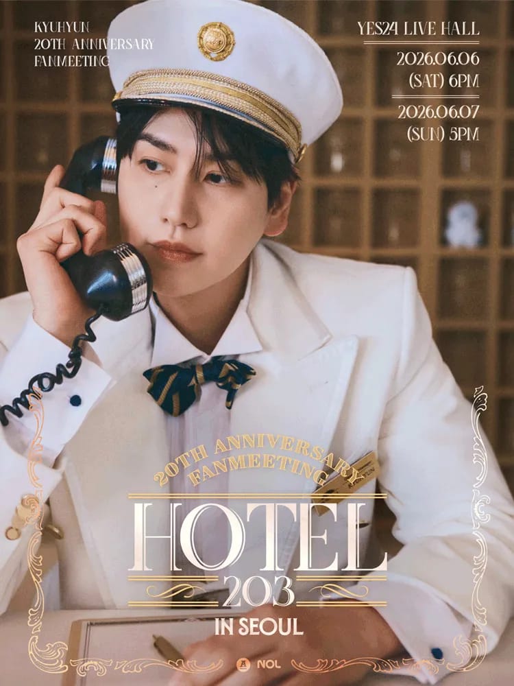 KYUHYUN 20th Anniversary Fanmeeting Hotel 203 IN SEOUL