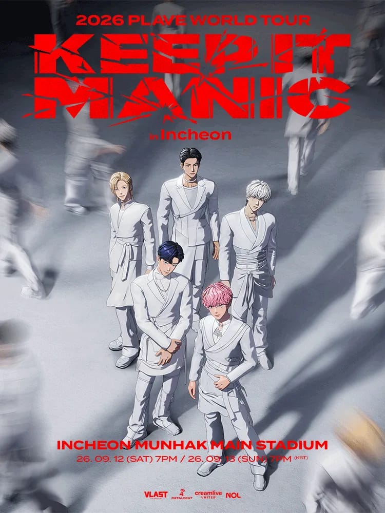 PLAVE concert poster