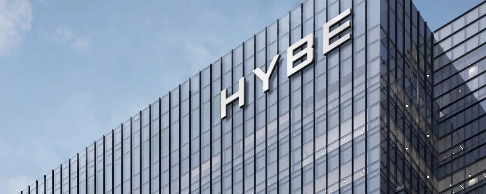 HYBE headquarters building in Yongsan, Seoul