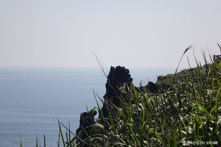 Songaksan coastal cliffs, Jeju
