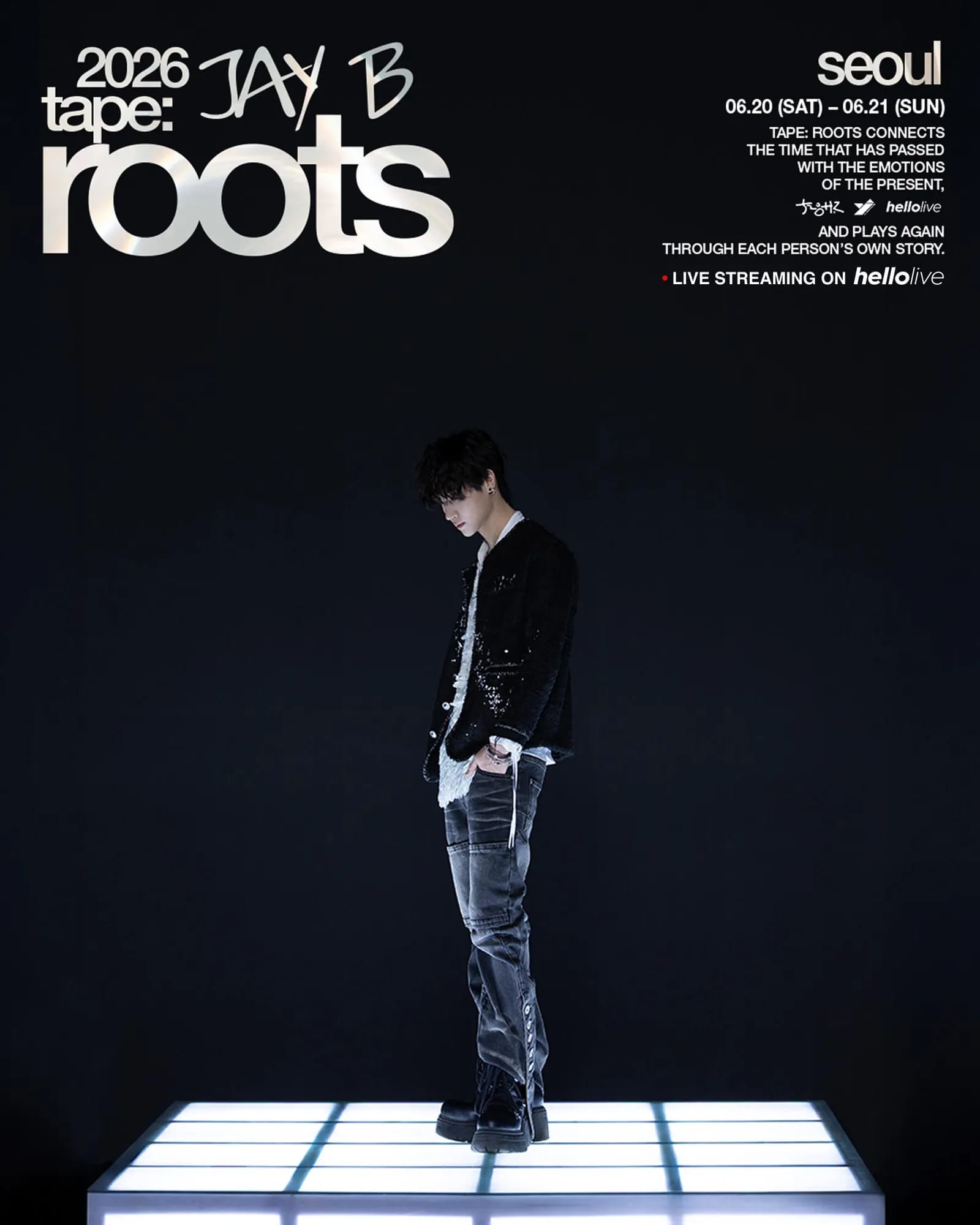 JAY B concert poster