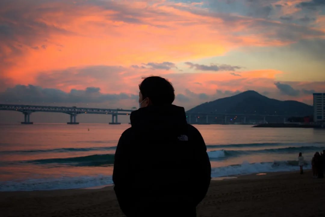 Gangneung coast with ocean view